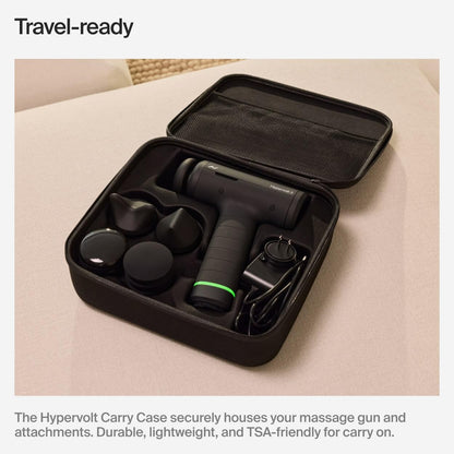 Hyperice Hypervolt 3 Massage Gun, QuietGlide Technology, 5 Speeds, 5 Interchangeable Heads