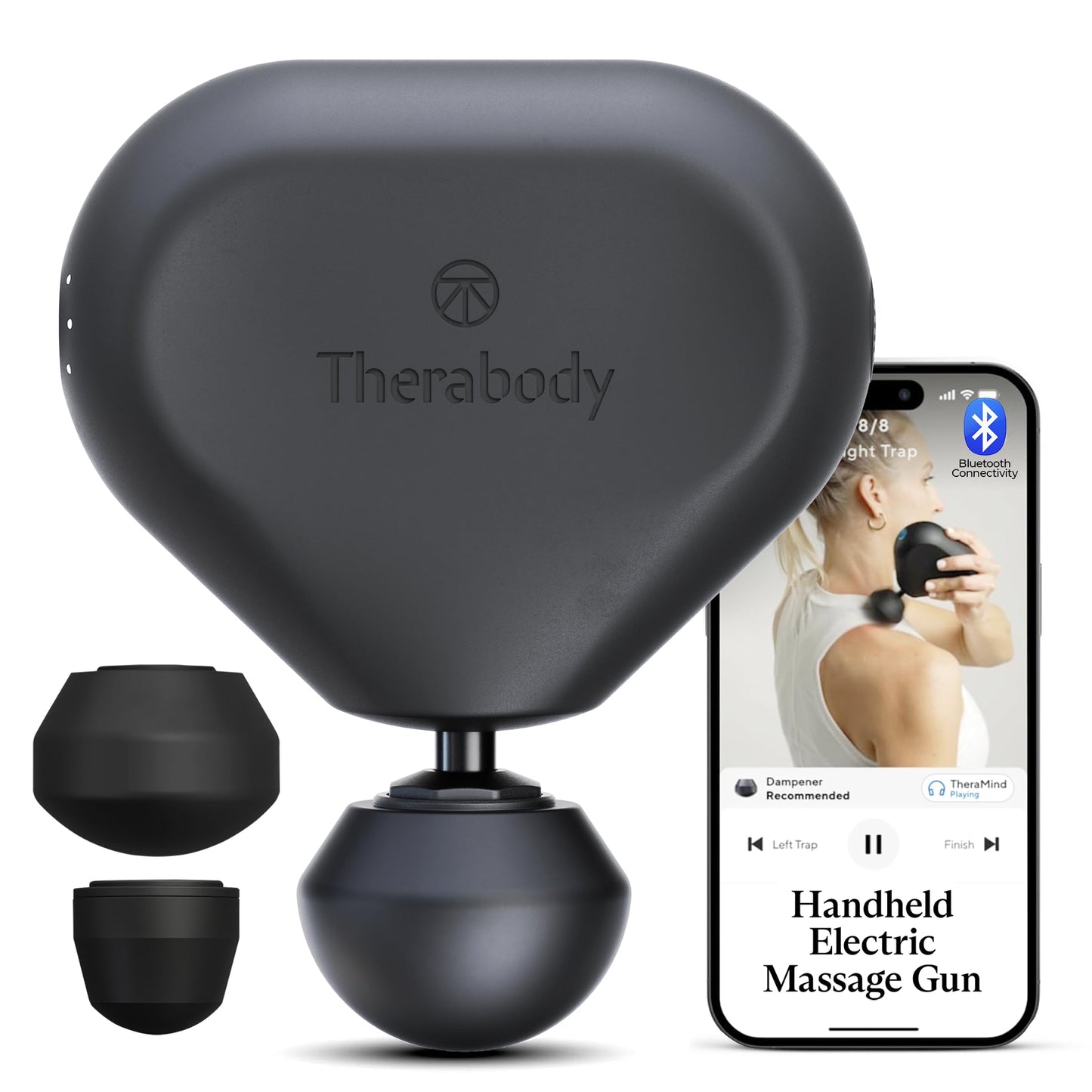 TheraGun Mini (3rd Generation), Ultra-Portable Massage Gun for Fast Pain & Tension Relief (Black)