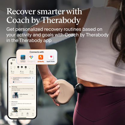 TheraGun Mini (3rd Generation), Ultra-Portable Massage Gun for Fast Pain & Tension Relief (Oat)