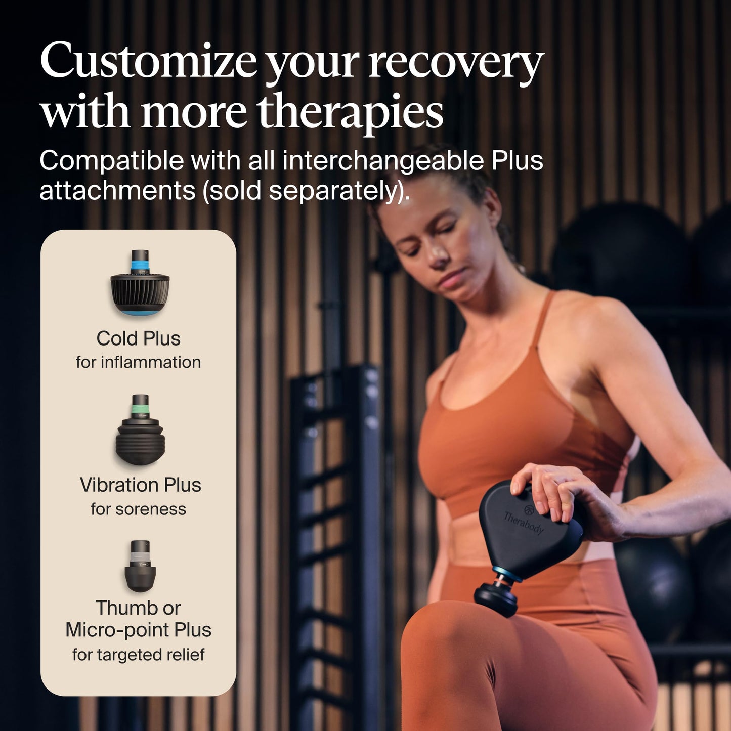 TheraGun Mini Plus Massage Gun, Portable Deep Tissue Massager with Heat for Fast Recovery