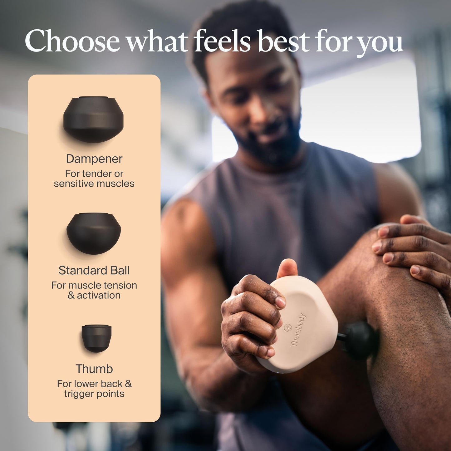 TheraGun Mini (3rd Generation), Ultra-Portable Massage Gun for Fast Pain & Tension Relief (Oat)